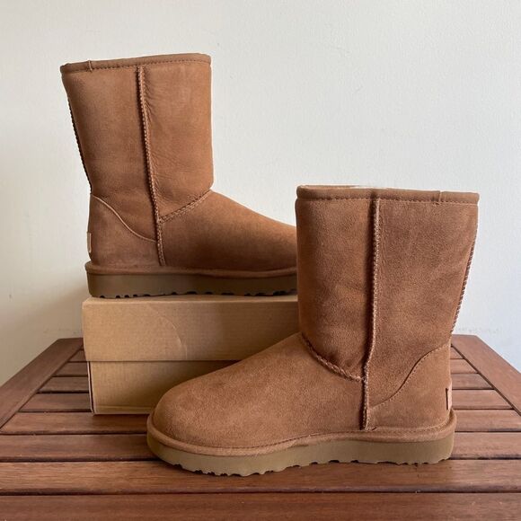 UGG Classic Short II Boots Chestnut USA Women Size 6/UK 4/EU 37 - Picture 4 of 12